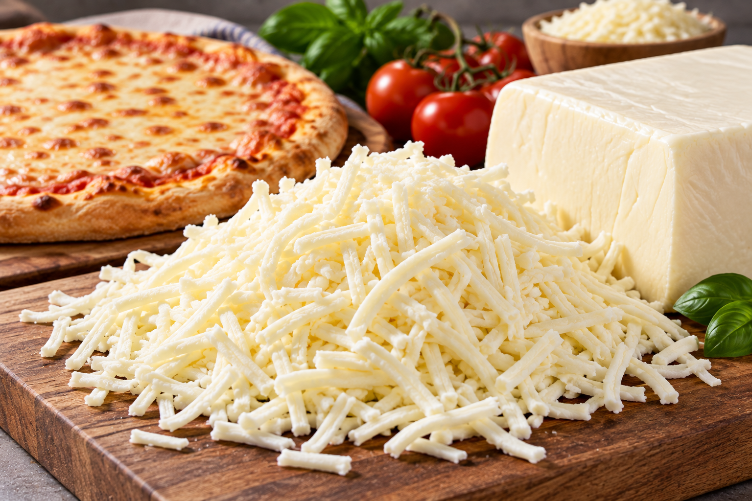 Commercial Mozzarella